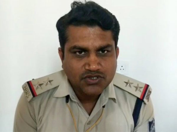  Madiyado Police Station in-charge Brijesh Pandey (Photo/ANI)