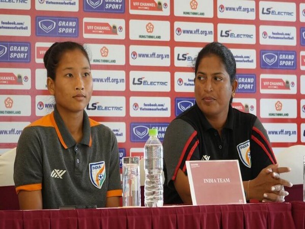 A visual from the team press conference. (Photo- AIFF Media)