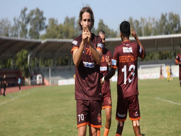 A visual from the match. (Photo- I League)