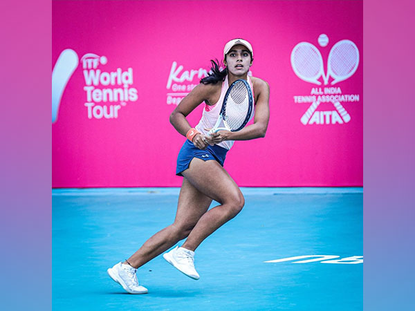 Indian tennis player Vaidehi Chaudhari. (Photo- ITF Women Open)