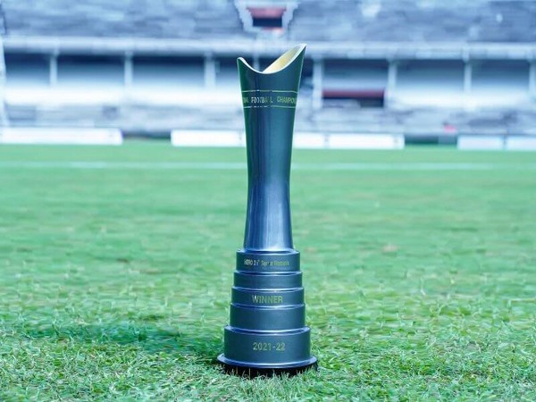 Senior Women's National Football Championship trophy. (Photo- AIFF Media)
