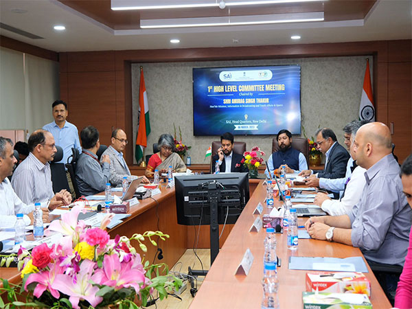 A visual of 1st high level committee meeting for Paris 2024 Olympics (Photo: SAI Media)