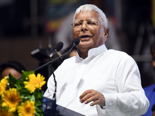 Former Bihar Chief Minister Lalu Prasad Yadav. (File Photo: ANI)