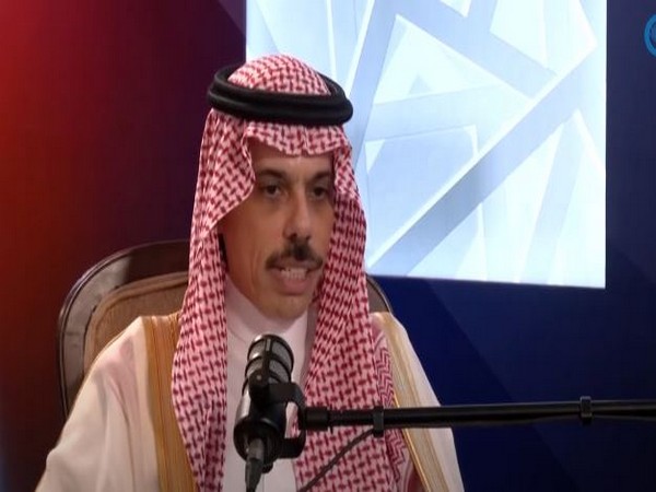 Saudi Foreign Minister Farhan Al-Saud (Source: Twitter/ANI)