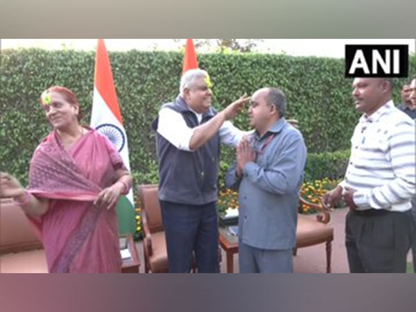 Vice-President Jagdeep Dhankhar (Photo/ANI)