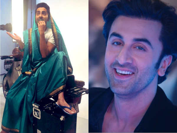 Ayushmann Khurrana, Ranbir Kapoor (Image source: Twitter)