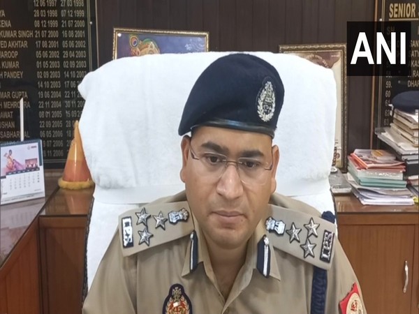 Akhilesh Chaurasia, SSP Bareilly  (Photo/ANI)