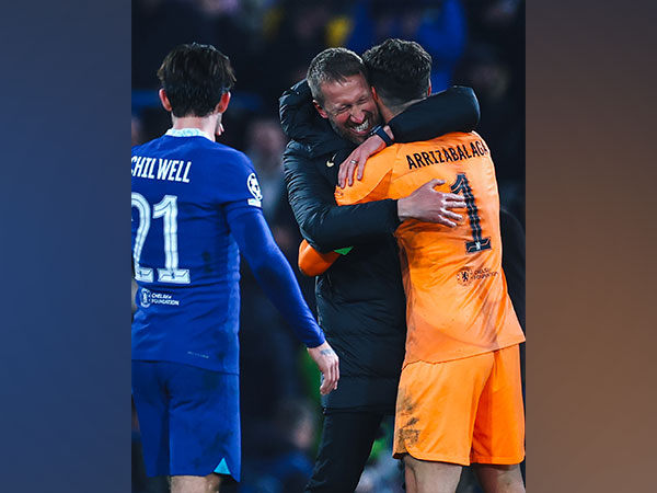 Graham Potter after Chelsea victory (Photo: Chelsea/Twitter)