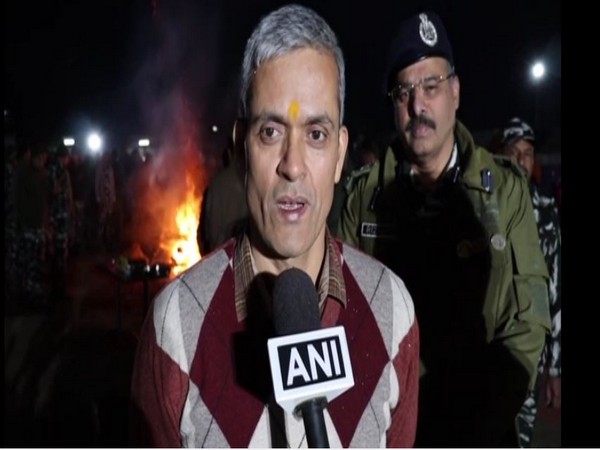 DIG CRPF DP Upadhaya (Photo/ANI)  