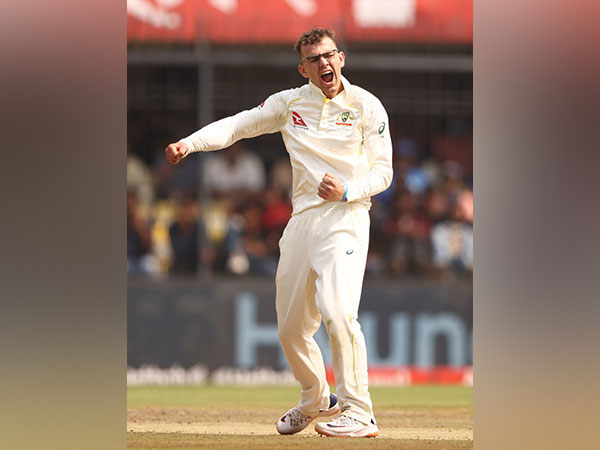 Todd Murphy wicket celebration (Photo: Twitter/ICC)