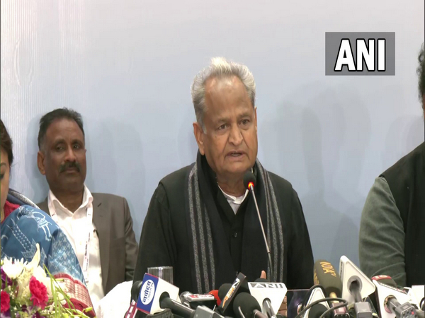 Rajasthan Chief Minister Ashok Gehlot (File Photo/ANI)