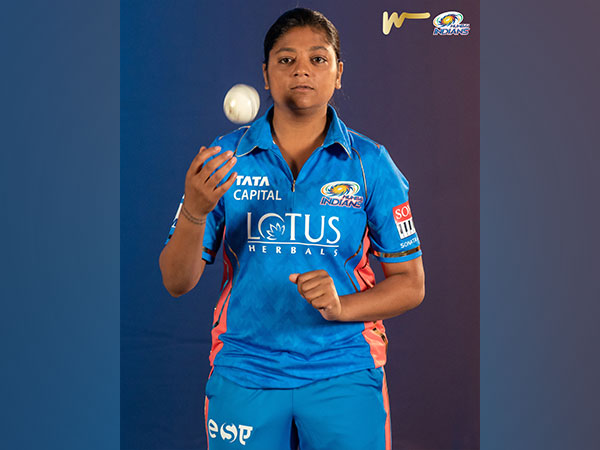 Saika Ishaque. (Photo- Mumbai Indians Twitter)