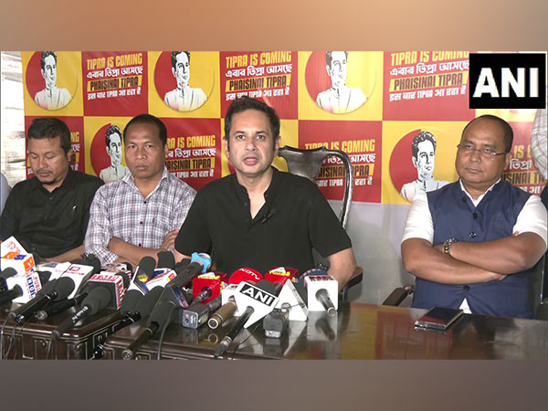 Tipra Motha chief Pradyot Deb Barman (Photo/ANI)