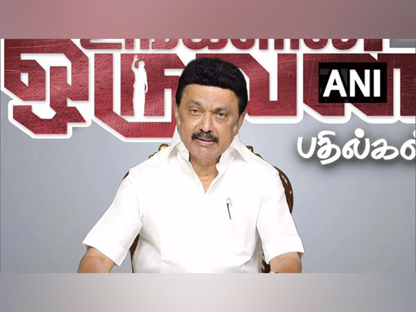 Tamil Nadu Chief Minister MK Stalin (Photo/ANI)