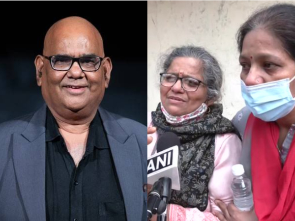 Satish Kaushik (Image source: Twitter), Anita Sharma (ANI/Photos)