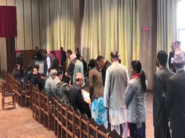Visuals from the Nepal's Parliament building (Photo/ANI)
