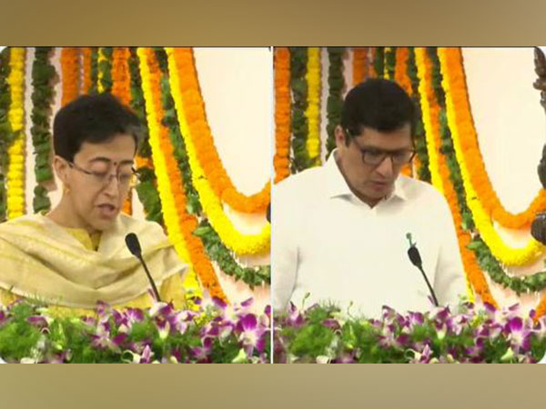 AAP MLAs Atishi and Saurabh Bharadwaj (Photo/ANI)