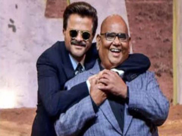 Anil Kapoor with Satish kaushik (Image Source: Instagram)