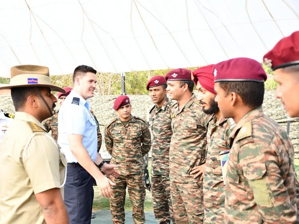 Australian officers visit Shatrujeet Brigade in Agra 