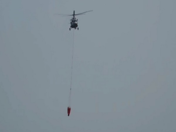 Mi 17 V5 helicopter of Air Force (Photo/Twitter: SAC_IAF)