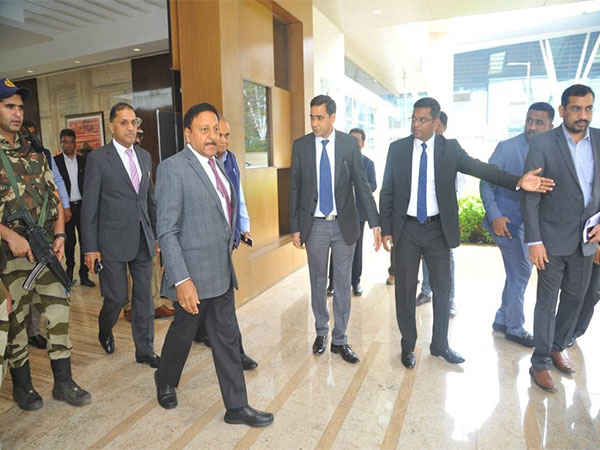 Election Commission team in Bengaluru (Photo/ANI)