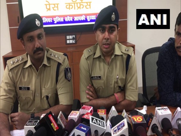 Additional SP, Crime Branch, Gwalior, RISHIKESH MEENA (Photo/ANI)