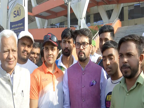 Union Sports minister Anurag Thakur (Photo/ANI) 