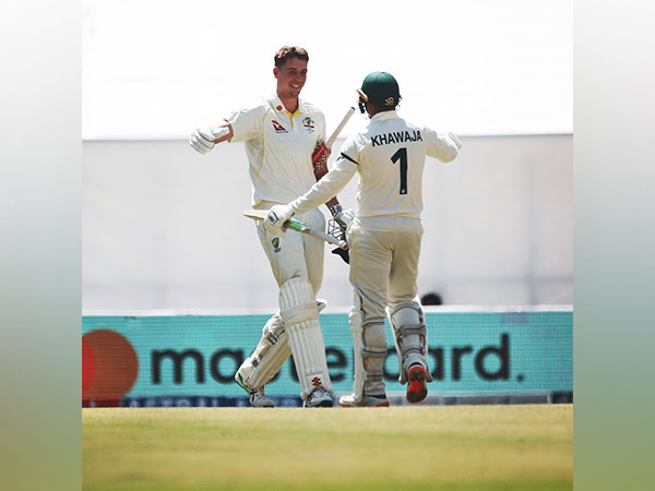 Cameron Green and Usman Khawaja. (Photo- ICC Twitter)