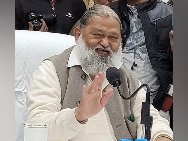 Haryana Health Minister Anij Vij (Photo/ANI)