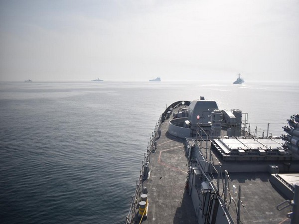 INS Trikand participates in Cutlass Express exercise (Photo: PIB)