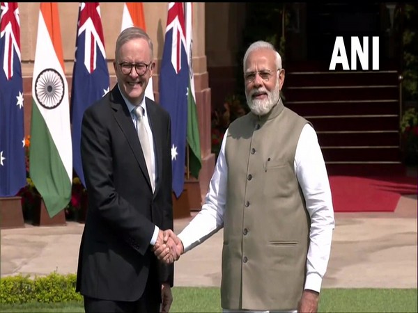 Prime Minister Narendra Modi and his Australian counterpart Anthony Albanese (File Image/ANI)
