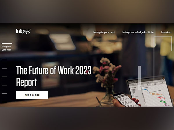 Infosys website (Photo/infosys.com)