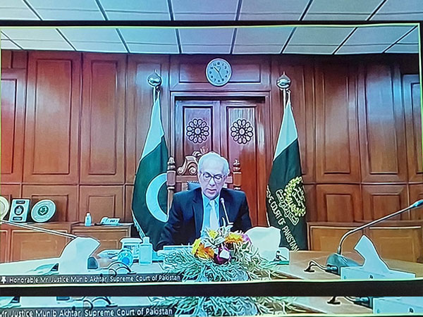 Pakistan's Supreme Court Justice Munib Akhtar. (Photo/ANI)