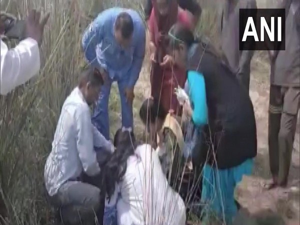 A New born baby found abandoned in Yamunanagar in Haryana (Photo/ANI)