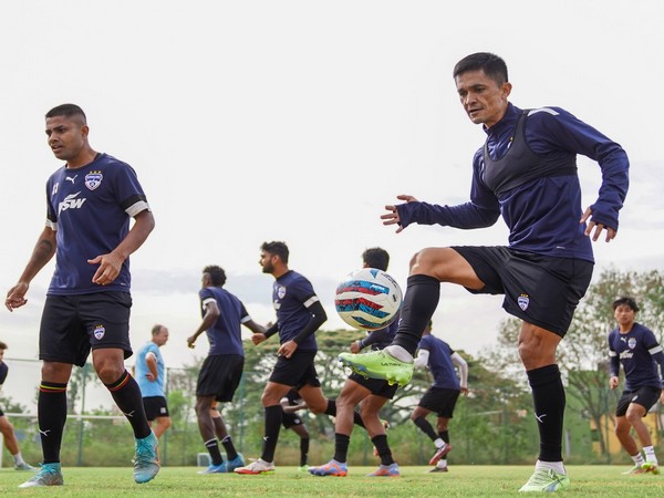 Bengaluru FC team in practice session (Photo: Bengaluru FC/ Twitter)