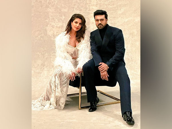Priyanka Chopra, Ram Charan (Image source: Twitter)