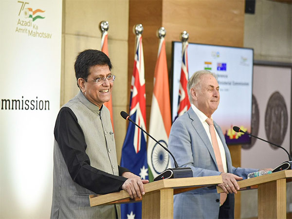 Commerce and Industry Minister Piyush Goyal and Australia's Minister for Trade and Tourism Don Farrell (Photo/@PiyushGoyal)