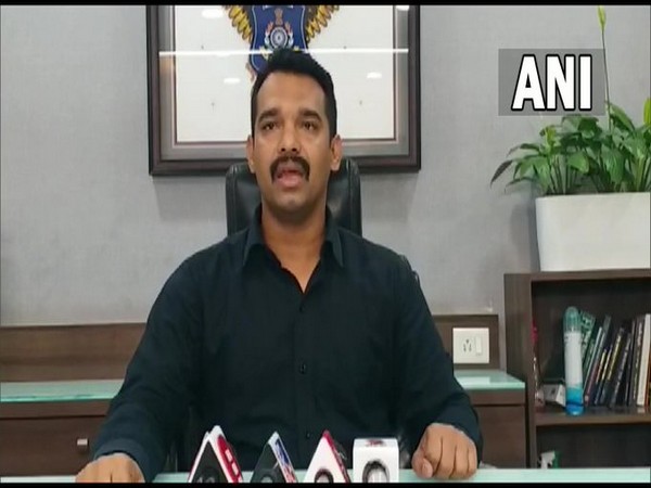 Chaitanya Mandlik, DCP, Crime Branch, Gujarat Police (Photo/ANI)