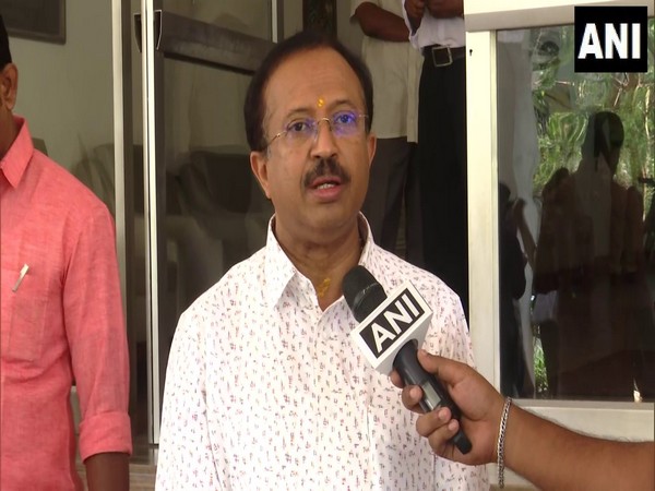 MoS V Muraleedharan. (Photo: ANI)