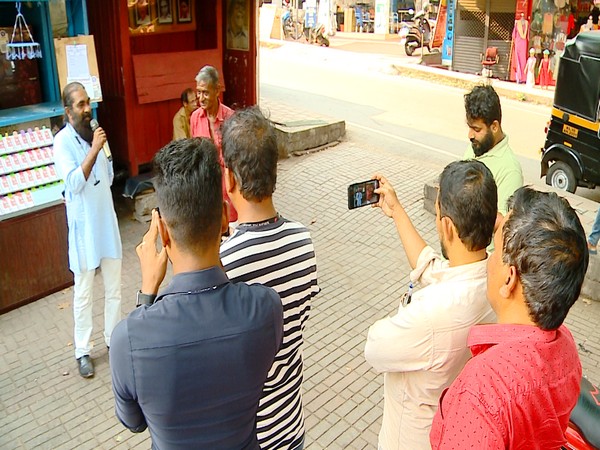 Visual from the protest site. (Photo/ANI)