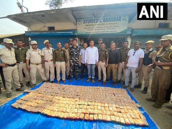 Recovered Heroin (Photo/ANI)