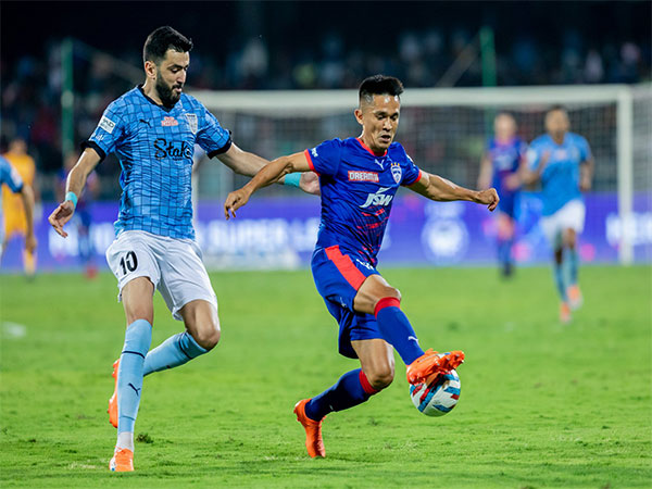 Sunil Chettri in action (Photo: Twitter/ISL)
