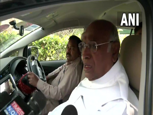 Congress national president Mallikarjun Kharge. (Photo: ANI)