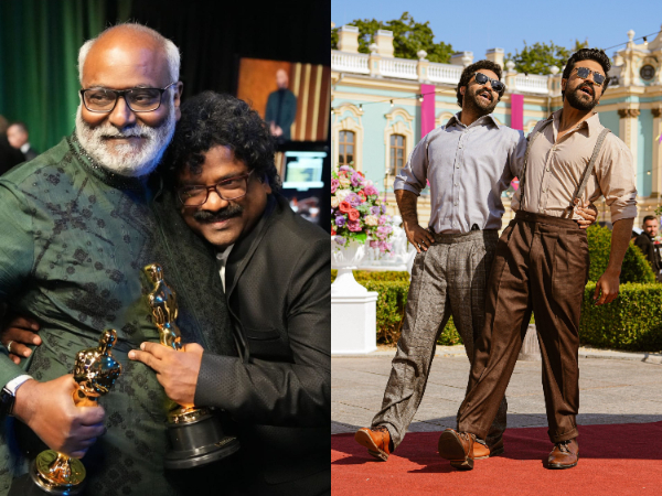 MM Keeravani, Chandrabose, Naatu Naatu (Image source: Twitter)