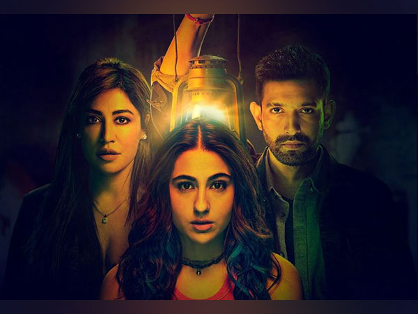 Sara Ali Khan, Vikrant Massey, Chitrangda Singh (Image source: Twitter)