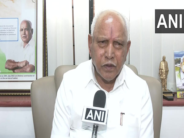 Former Karnataka CM and BJP leader BS Yediyurappa. (Photo: ANI)