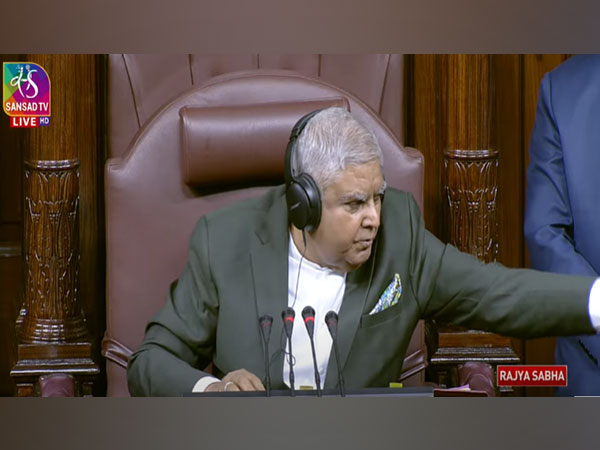 Rajya Sabha Chairman Jagdeep Dhankar. (Photo: ANI)