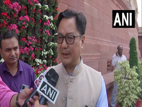 Union Law Minister Kiren Rijiju (Photo/ANI)