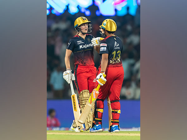 Perry and Richa had a partnership that saved RCB's innings. (Photo- WPL Twitter) 