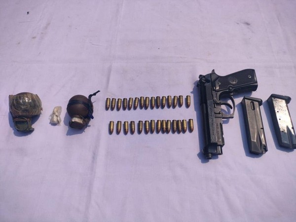 Recovered arms and ammunition (Photo/ANI) 